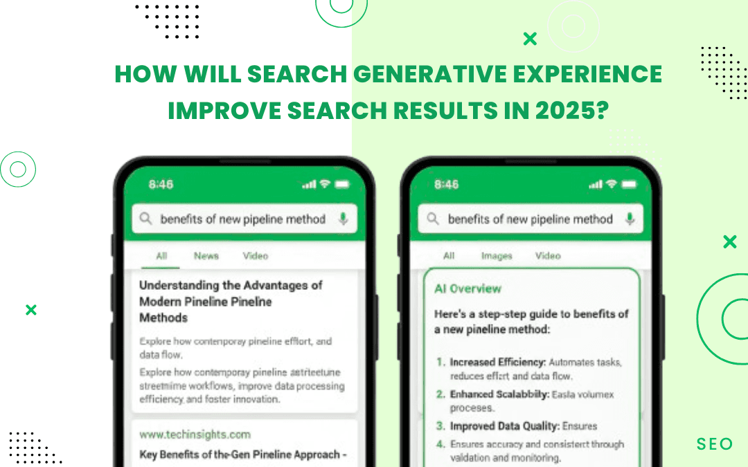 How will Search Generative Experience improve search results in 2025?